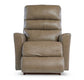 tan leather recliner