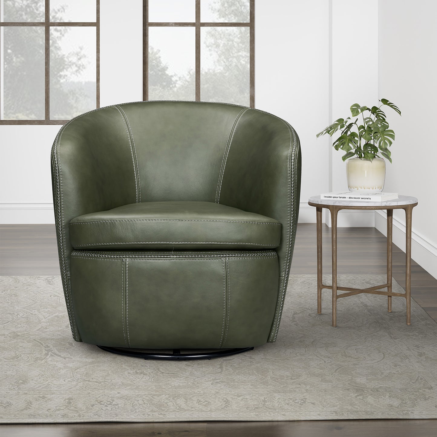 Barolo Swivel Club Chair