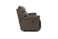 James Leather Reclining Sofa — Yellowstone Walnut — view 15