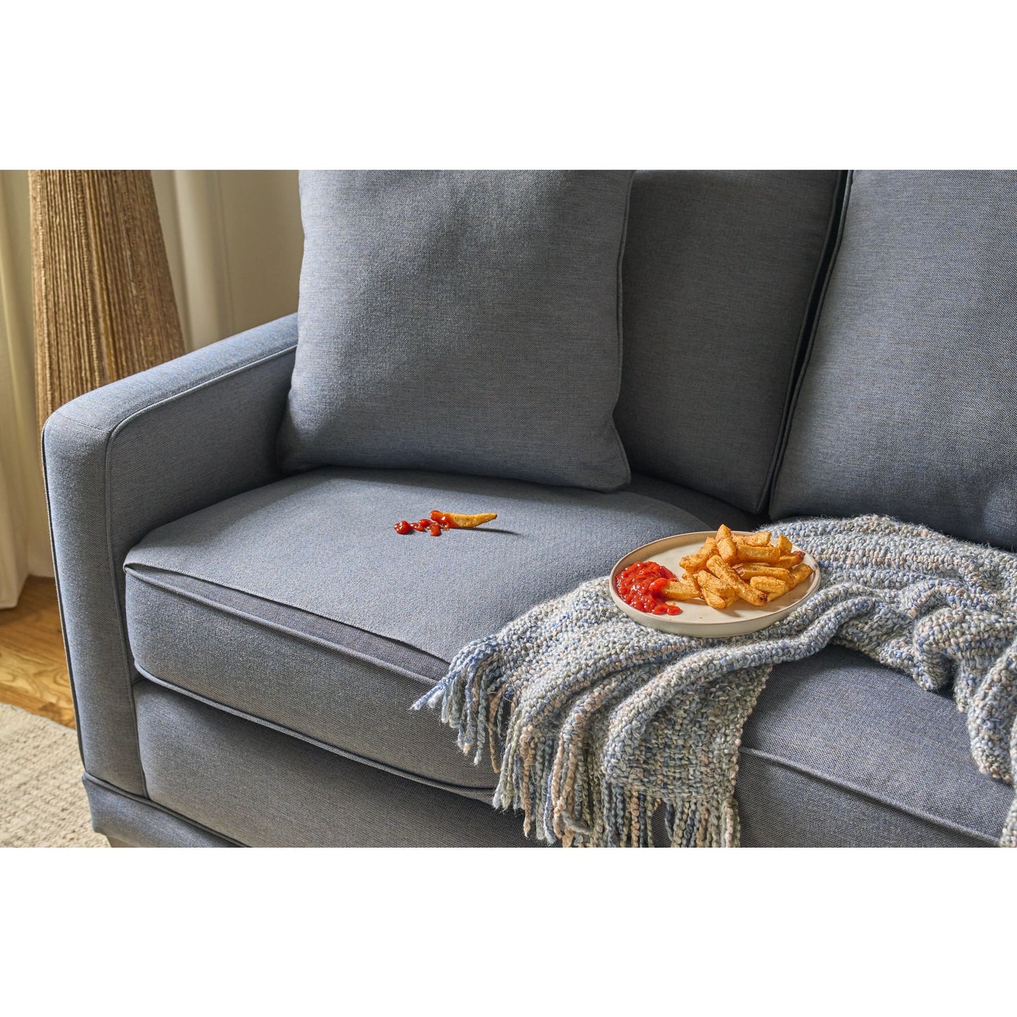 Kennedy Sofa — Picchu Navy — view 71