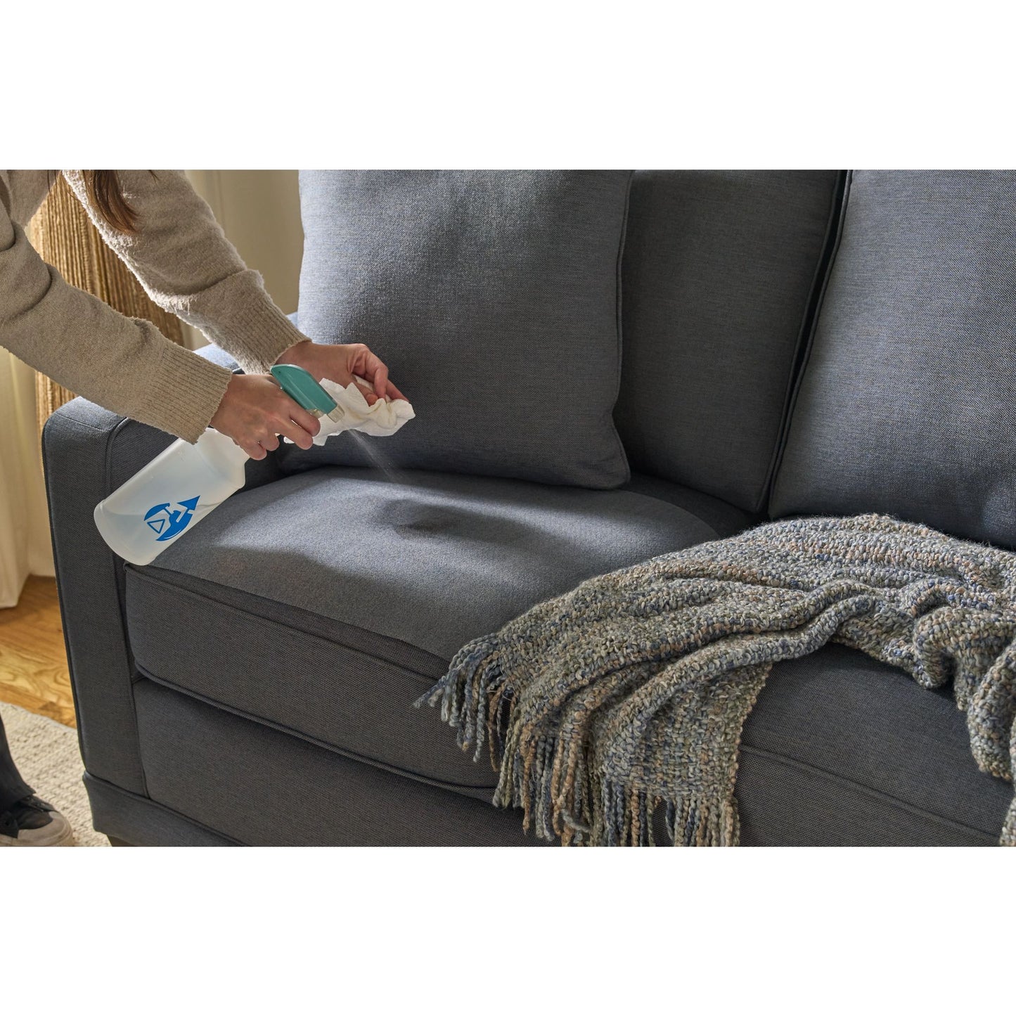 Kennedy Sofa — Picchu Navy — view 53