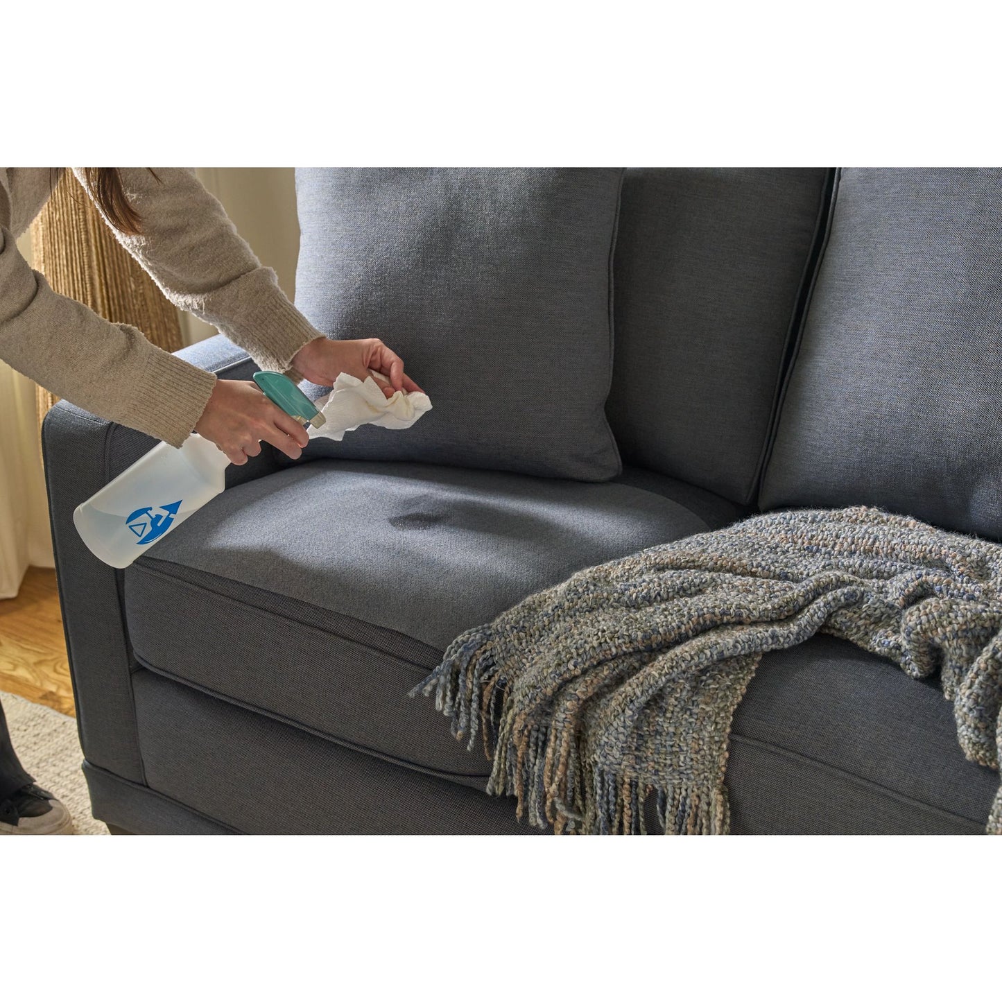 Kennedy Sofa — Picchu Navy — view 54