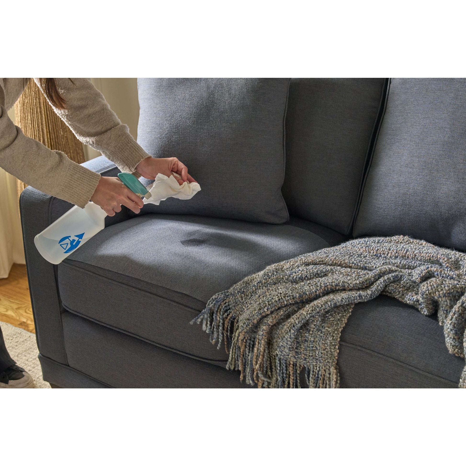 Kennedy Sofa — Picchu Navy — view 54