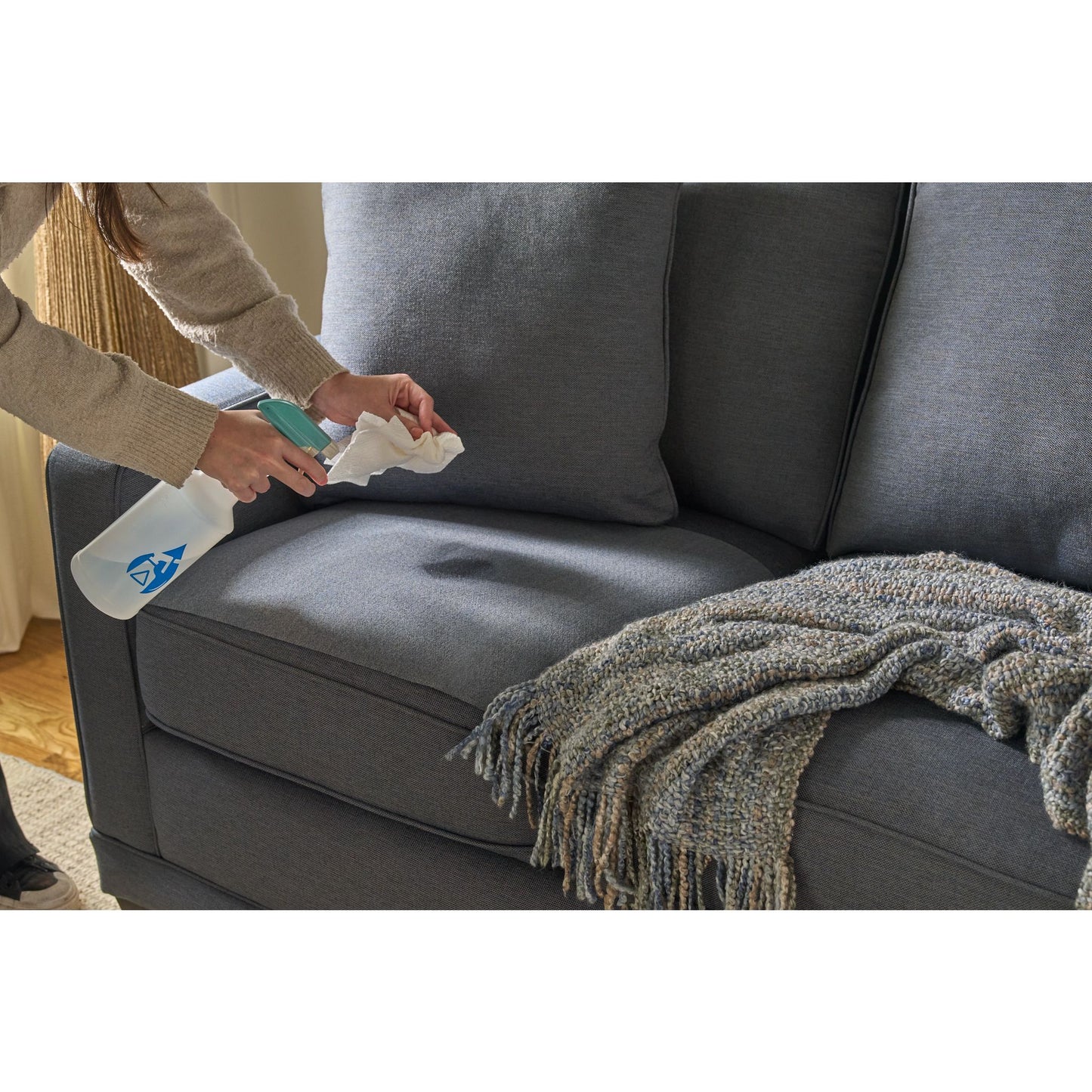 Kennedy Sofa — Picchu Navy — view 60