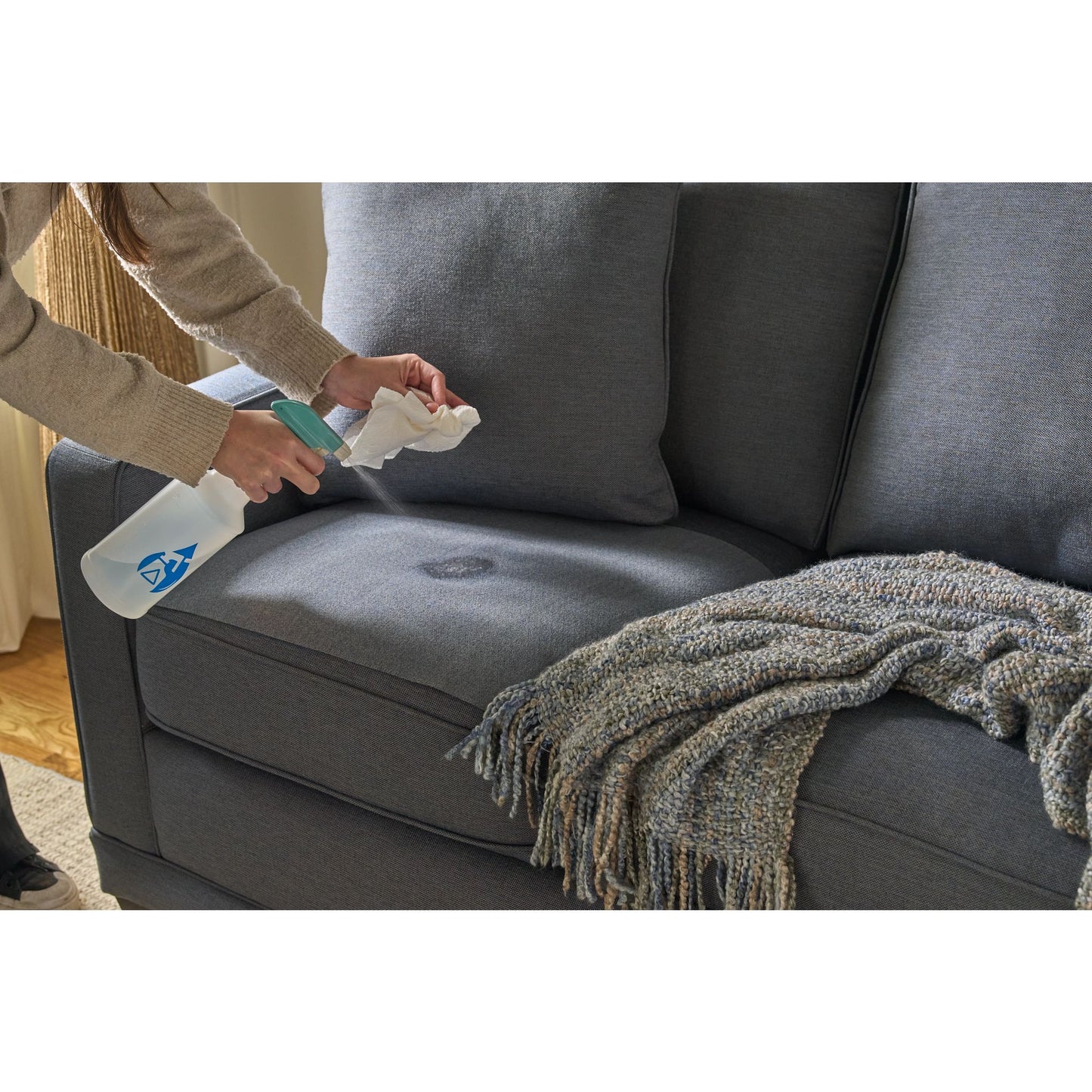Kennedy Sofa — Picchu Navy — view 73