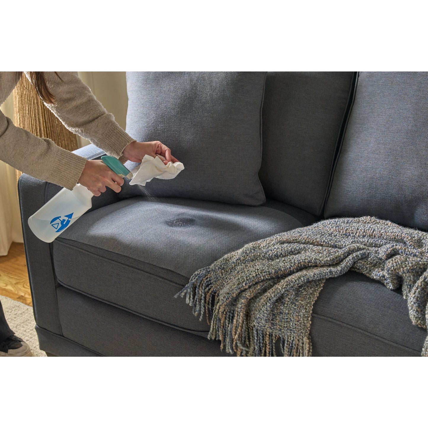 Kennedy Sofa — Picchu Navy — view 74