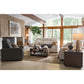 Acadia Reclining Sofa — Picchu Snow — view 10