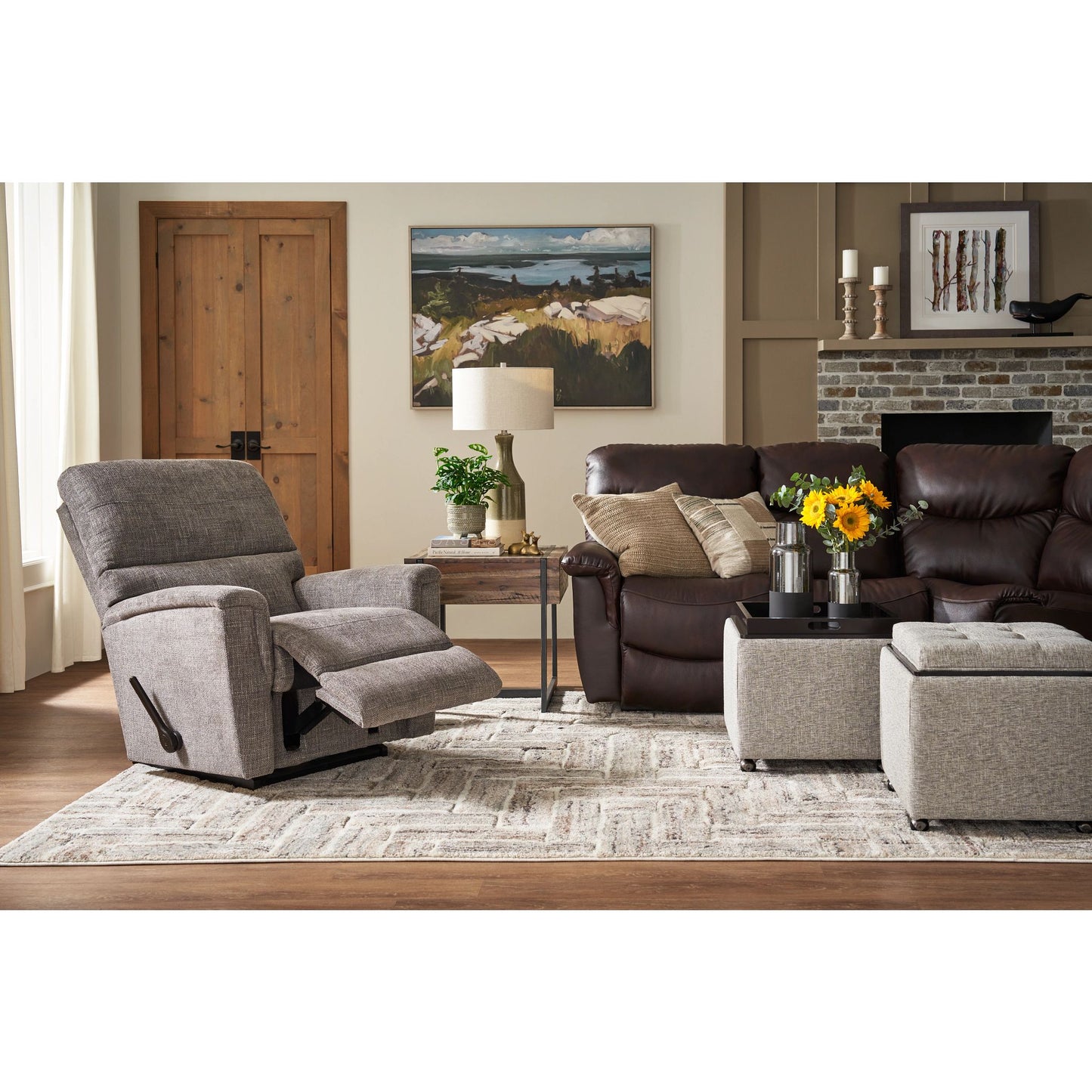 Ava Recliner — Nora Truffle — view 52