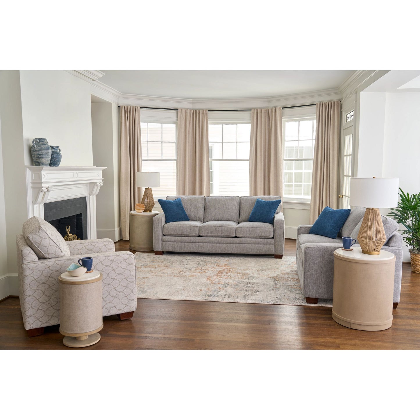 Meyer Sofa — Nora Oyster — view 81