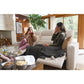 Acadia Reclining Sofa — Picchu Snow — view 24