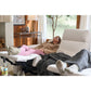 Acadia Reclining Sofa — Picchu Snow — view 30