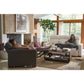 Acadia Reclining Sofa — Picchu Snow — view 32