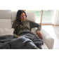 Acadia Reclining Sofa — Picchu Snow — view 34