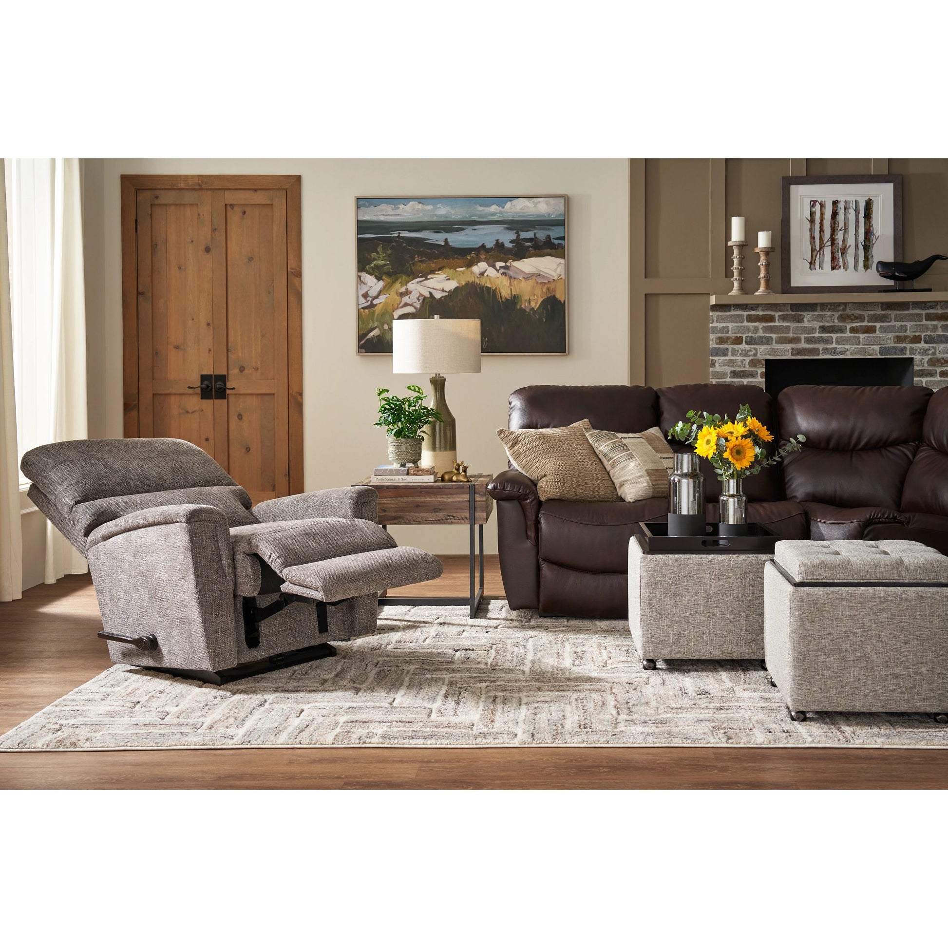 Ava Recliner — Nora Truffle — view 51