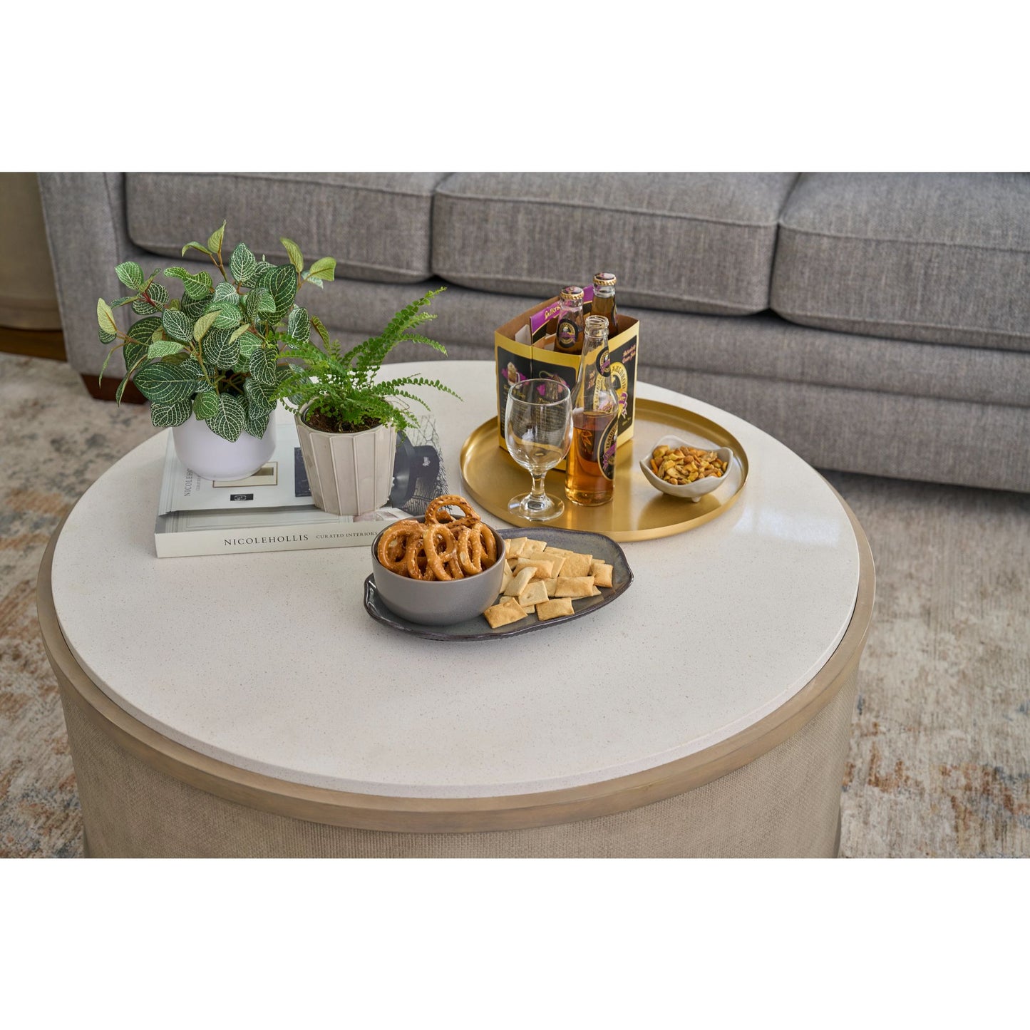 Meyer Sofa — Nora Oyster — view 74