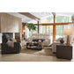 Acadia Reclining Sofa — Picchu Snow — view 14