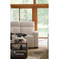 Acadia Reclining Sofa — Picchu Snow — view 5
