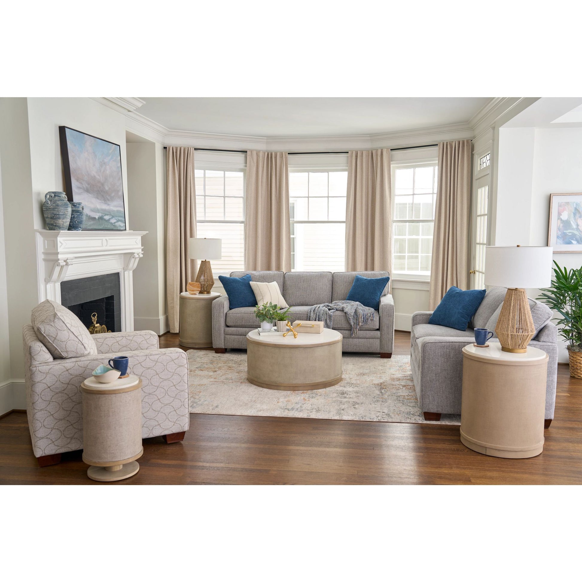 Meyer Sofa — Nora Oyster — view 84