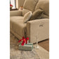 Cade Reclining Sofa — Ross Linen — view 66