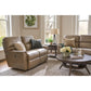 Ava Leather Reclining Sofa — Topflight Ivory — view 6
