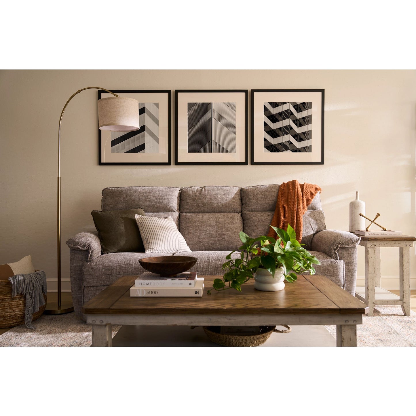 Jay Reclining Sofa — Donegal Linen — view 21