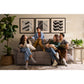 Jay Reclining Sofa — Donegal Linen — view 25
