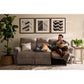 Jay Reclining Sofa — Donegal Linen — view 27