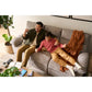 Jay Reclining Sofa — Donegal Linen — view 18