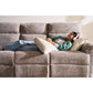 Jay Reclining Sofa — Donegal Linen — view 20