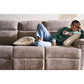 Jay Reclining Sofa — Donegal Linen — view 38