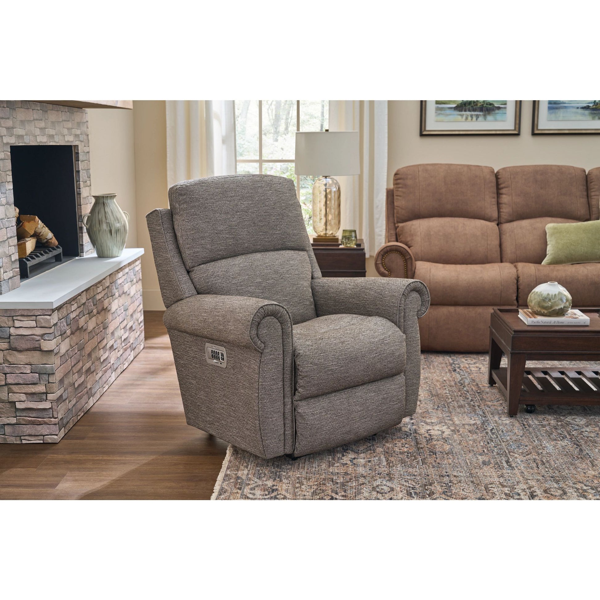 Dutton Recliner — i-Rockport Brownstone — view 66