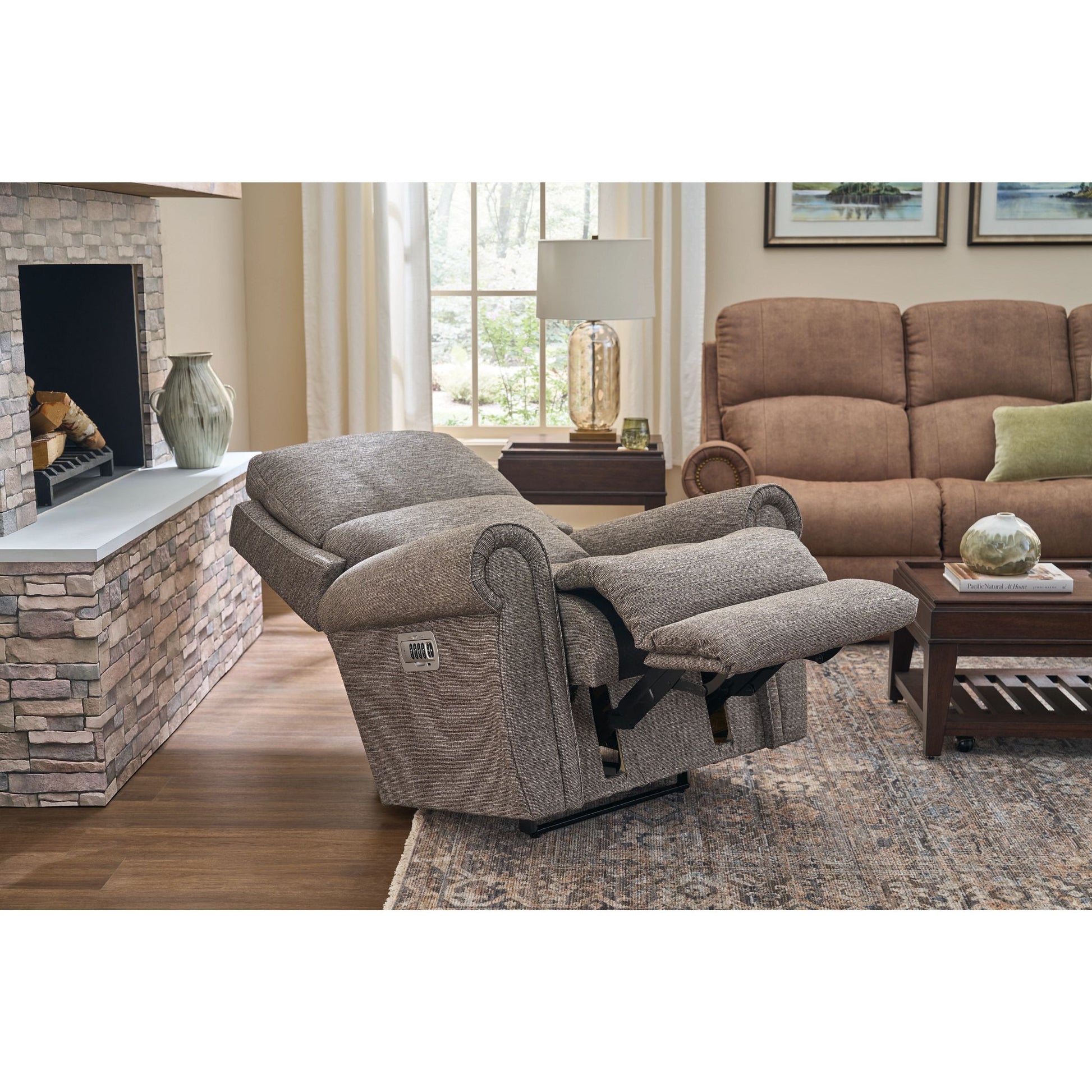Dutton Recliner — i-Rockport Brownstone — view 69