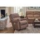 Dutton Faux Leather Recliner — Winslow Pebble — view 19