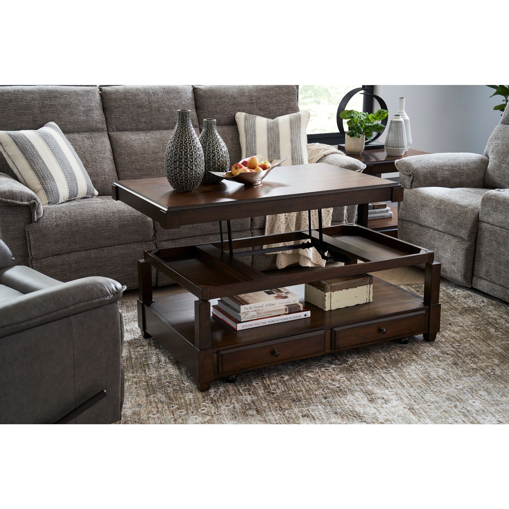 Jay Reclining Sofa — Donegal Linen — view 41