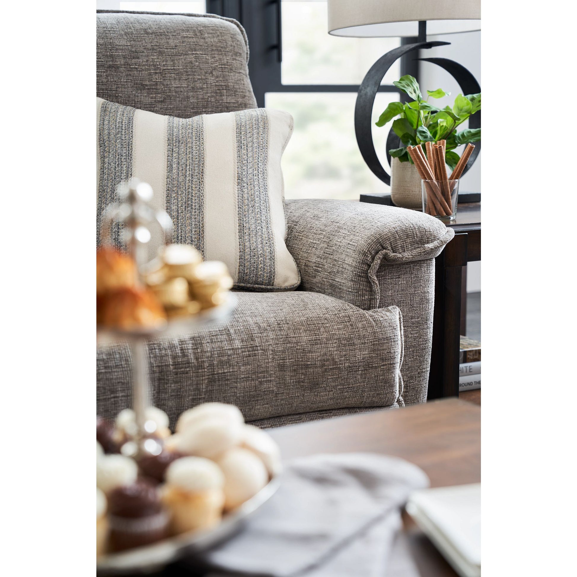 Jay Reclining Sofa — Donegal Linen — view 63