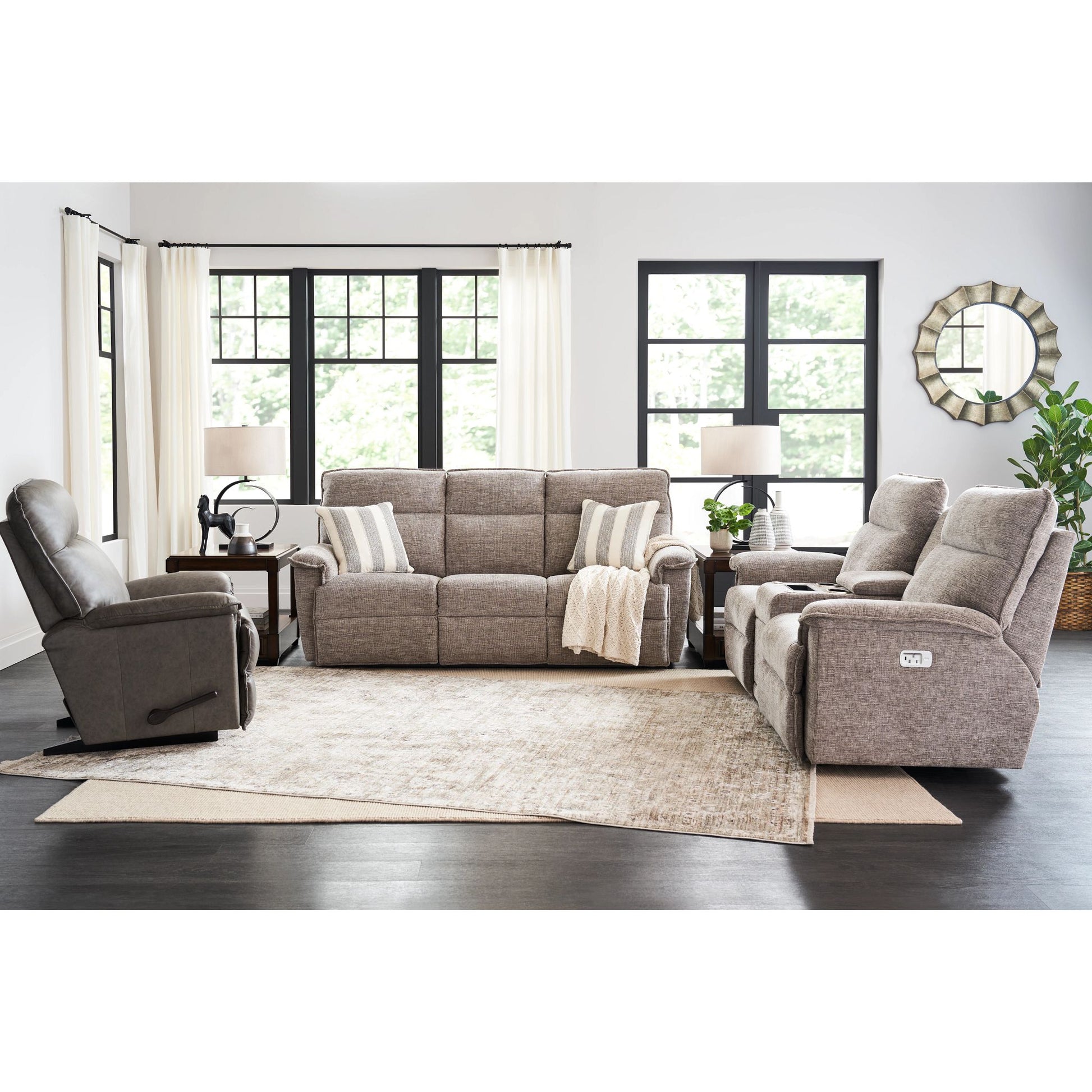 Jay Reclining Sofa — Donegal Linen — view 72