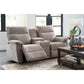 Jay Reclining Sofa — Donegal Linen — view 68