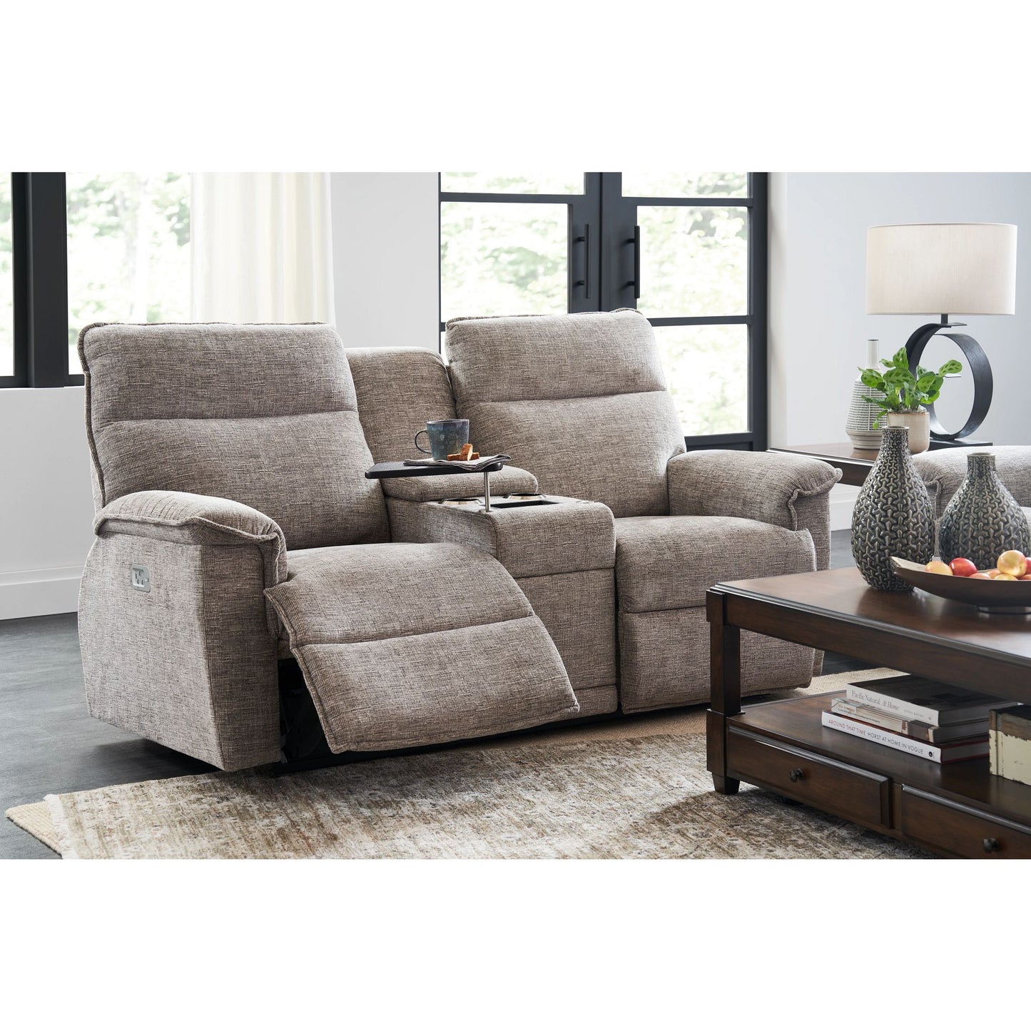 Jay Reclining Sofa — Donegal Linen — view 67