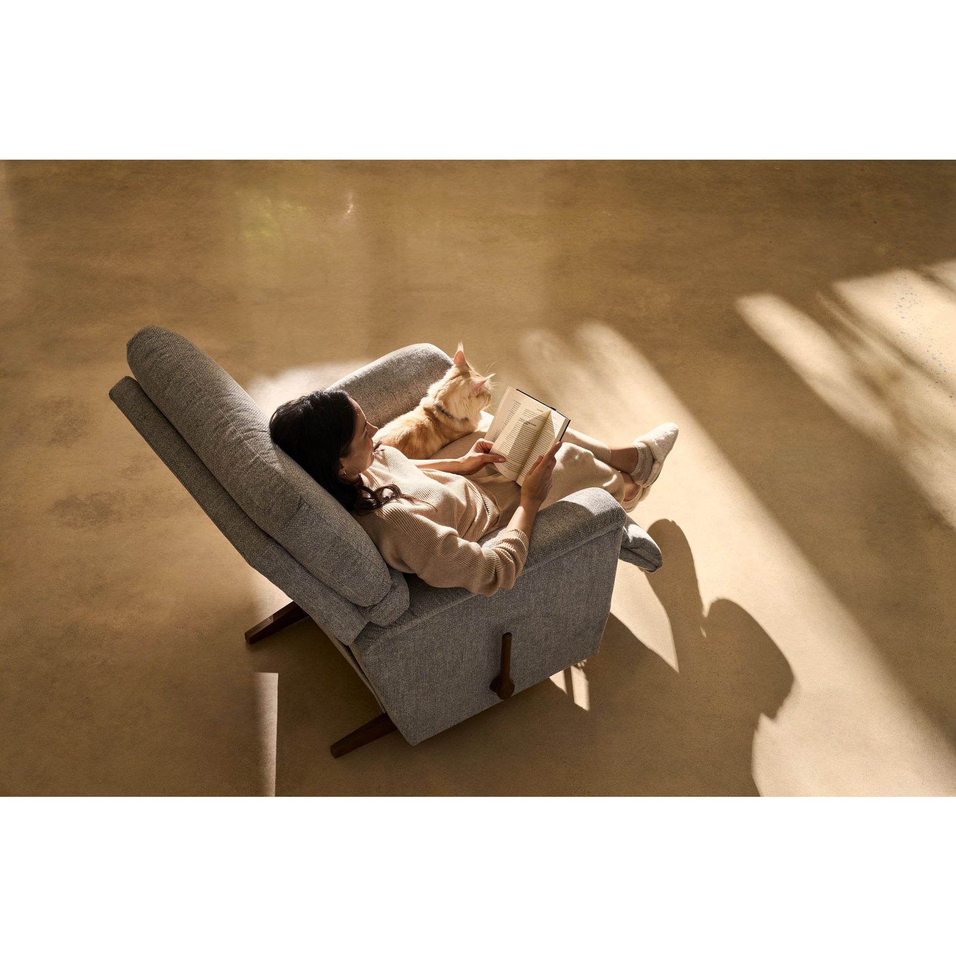 Ava Recliner — Nora Oyster — view 20