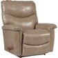 James Renew Leather Recliner — Cantina Putty — view 2