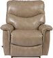 James Renew Leather Recliner — Cantina Putty — view 3