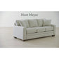 Meyer Sofa — i-Broderick Charcoal — view 87