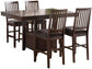 Yorktown 5pc Counter Height Dining Set