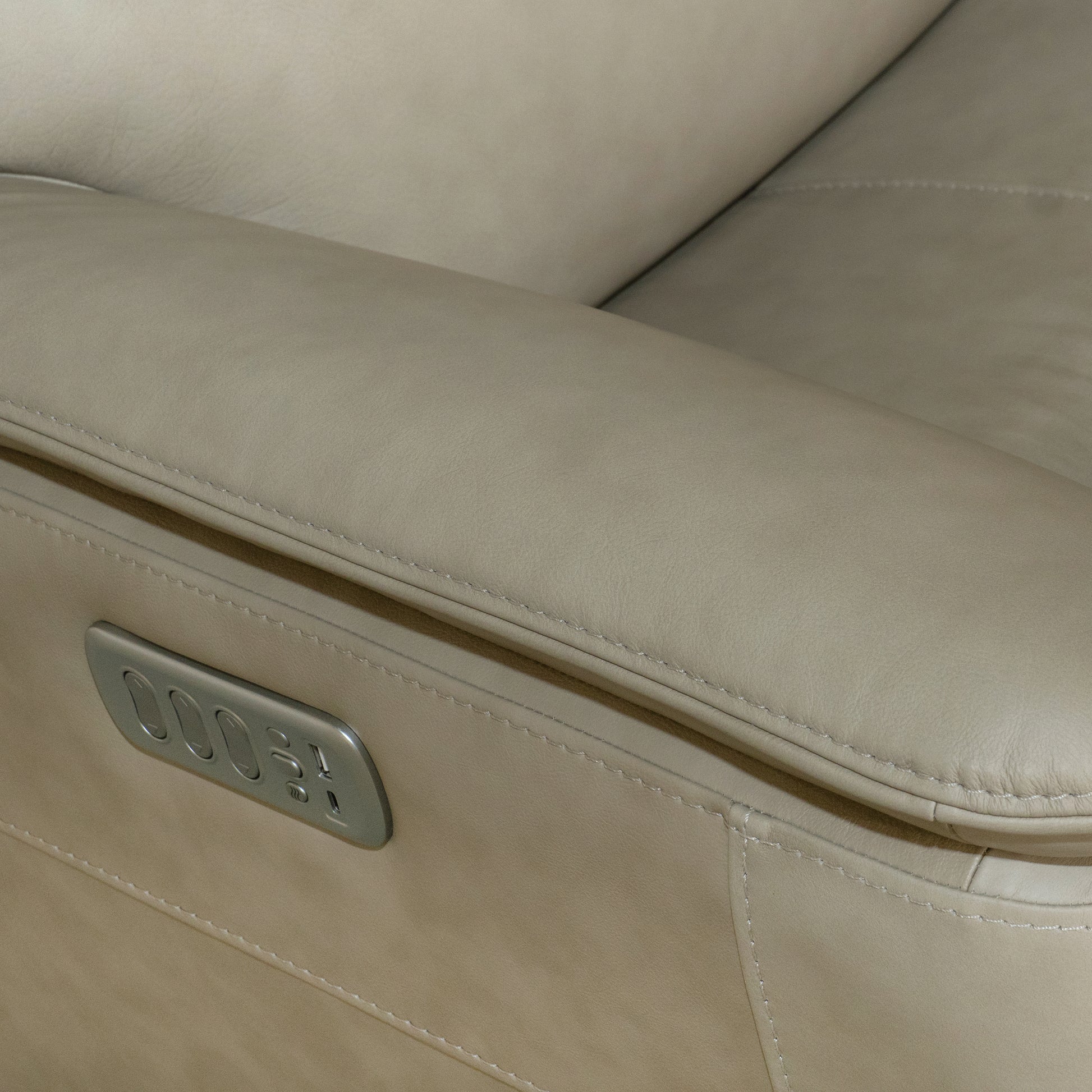 Flexsteel Henry Power Swivel Gliding Recliner with Power Headrest, Lumbar, Heat & Massage