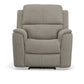 Flexsteel Henry Power Recliner with Power Headrest & Lumbar