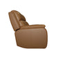 Flexsteel Ziggy Power Reclining Loveseat with Console, Power Headrest, Lumbar, Heat & Massage