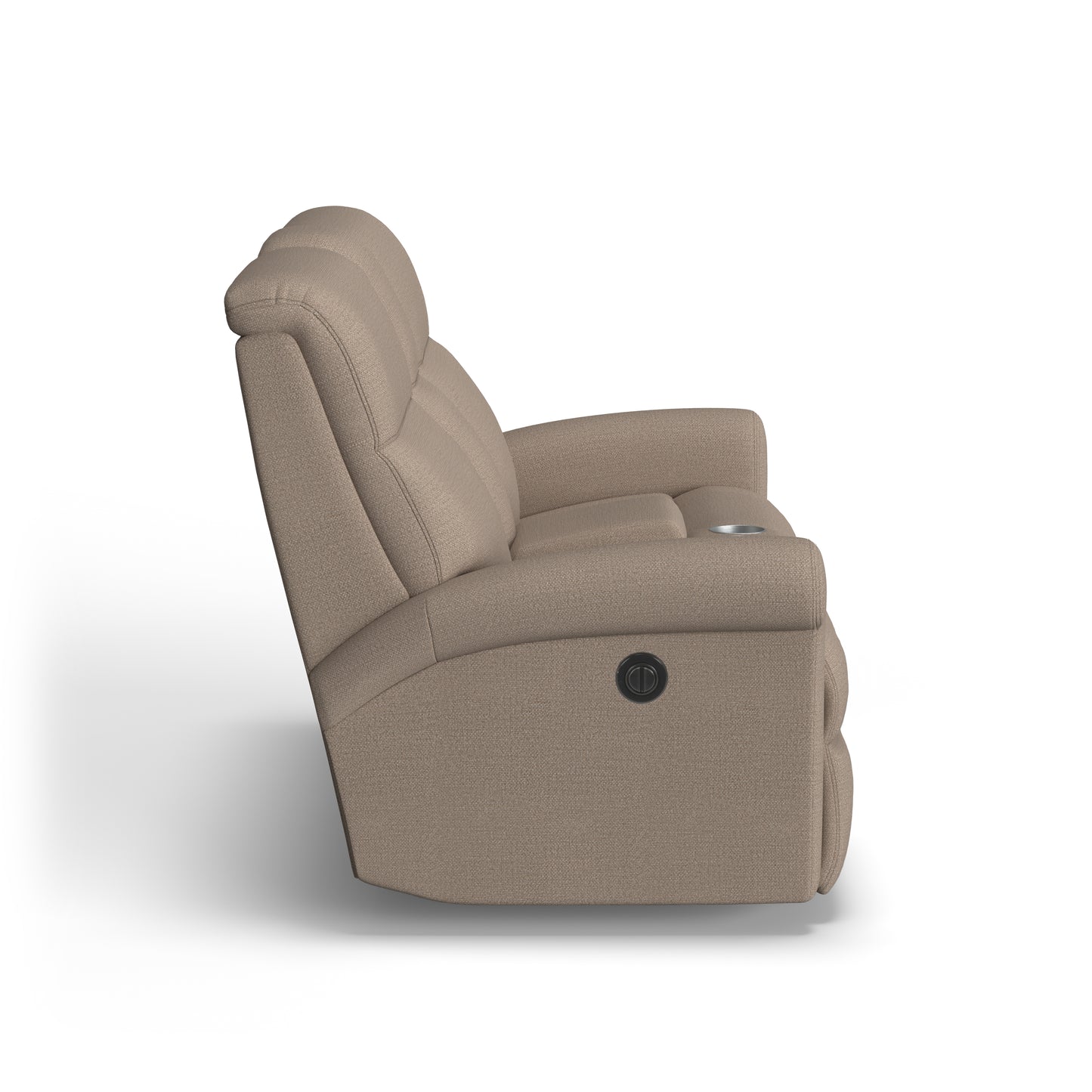 Flexsteel Davis Power Reclining Loveseat with Console