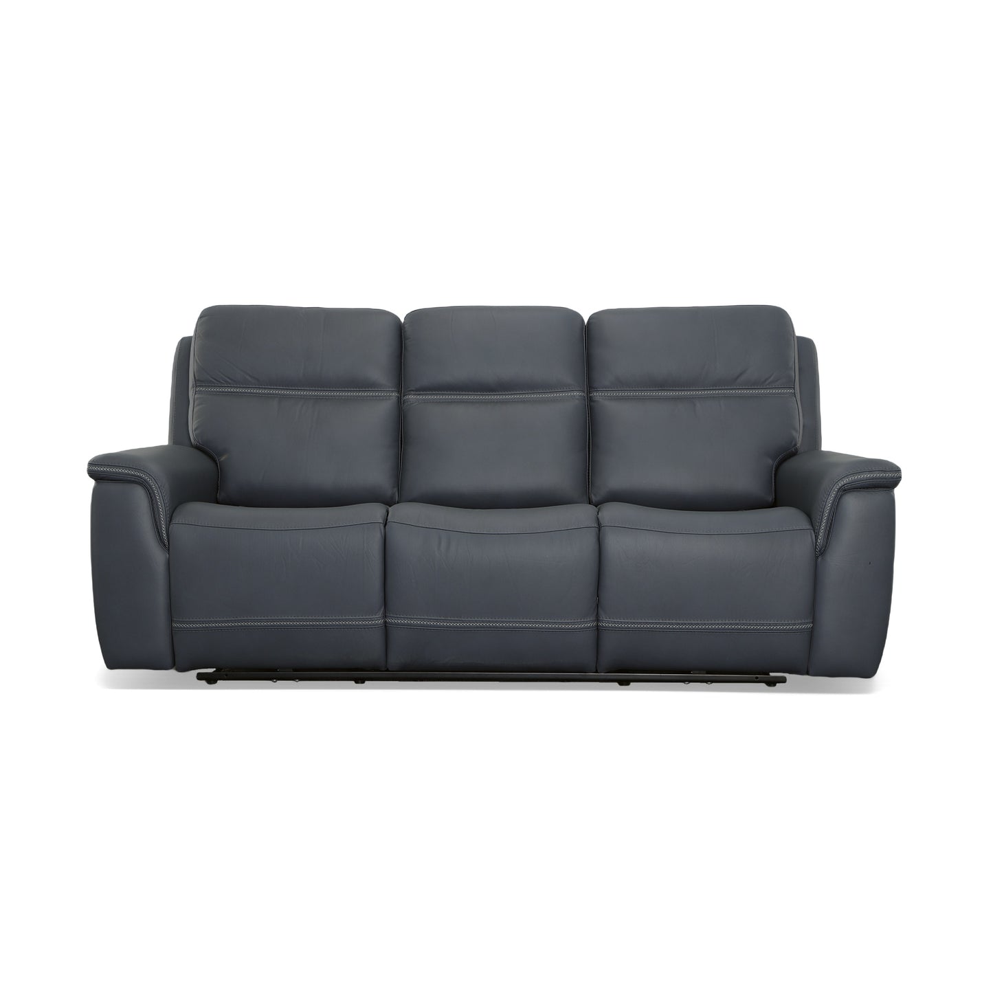 Flexsteel Sawyer Power Reclining Sofa with Power Headrests & Lumbar