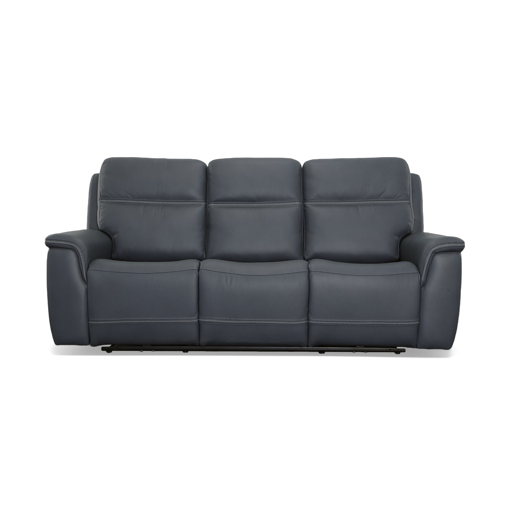 Flexsteel Sawyer Power Reclining Sofa with Power Headrests & Lumbar