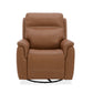 Flexsteel Sawyer Swivel Glider with Power Headrest, Lumbar, Heat & Massage